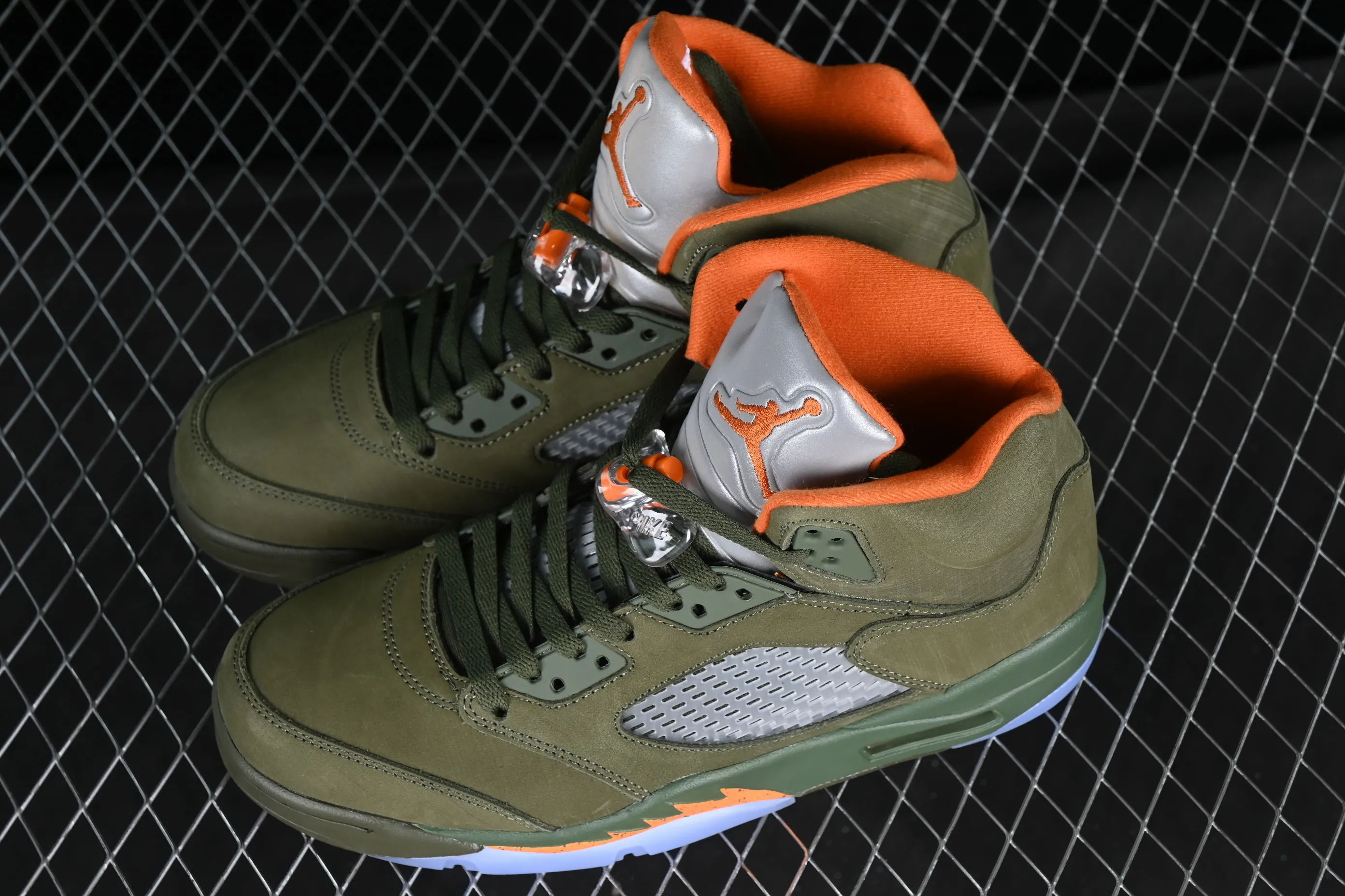 All categories Air Jordan Jordan series basketball shoes Air Jordan 5 Air Jordan 5 Retro "Olive" AJ5 Joe 5 olive green DD0587-308